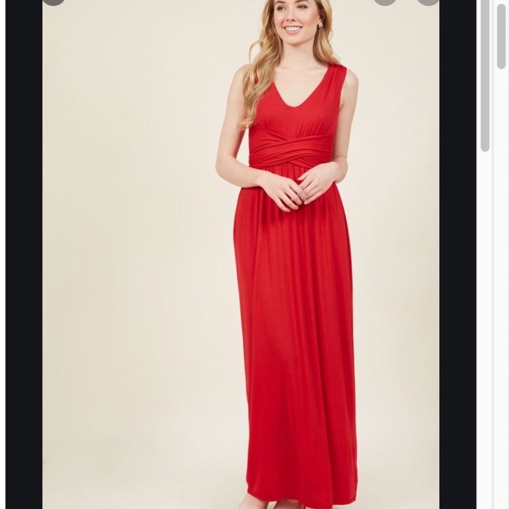 Modcloth convertible maxi dress Key Hole Back M